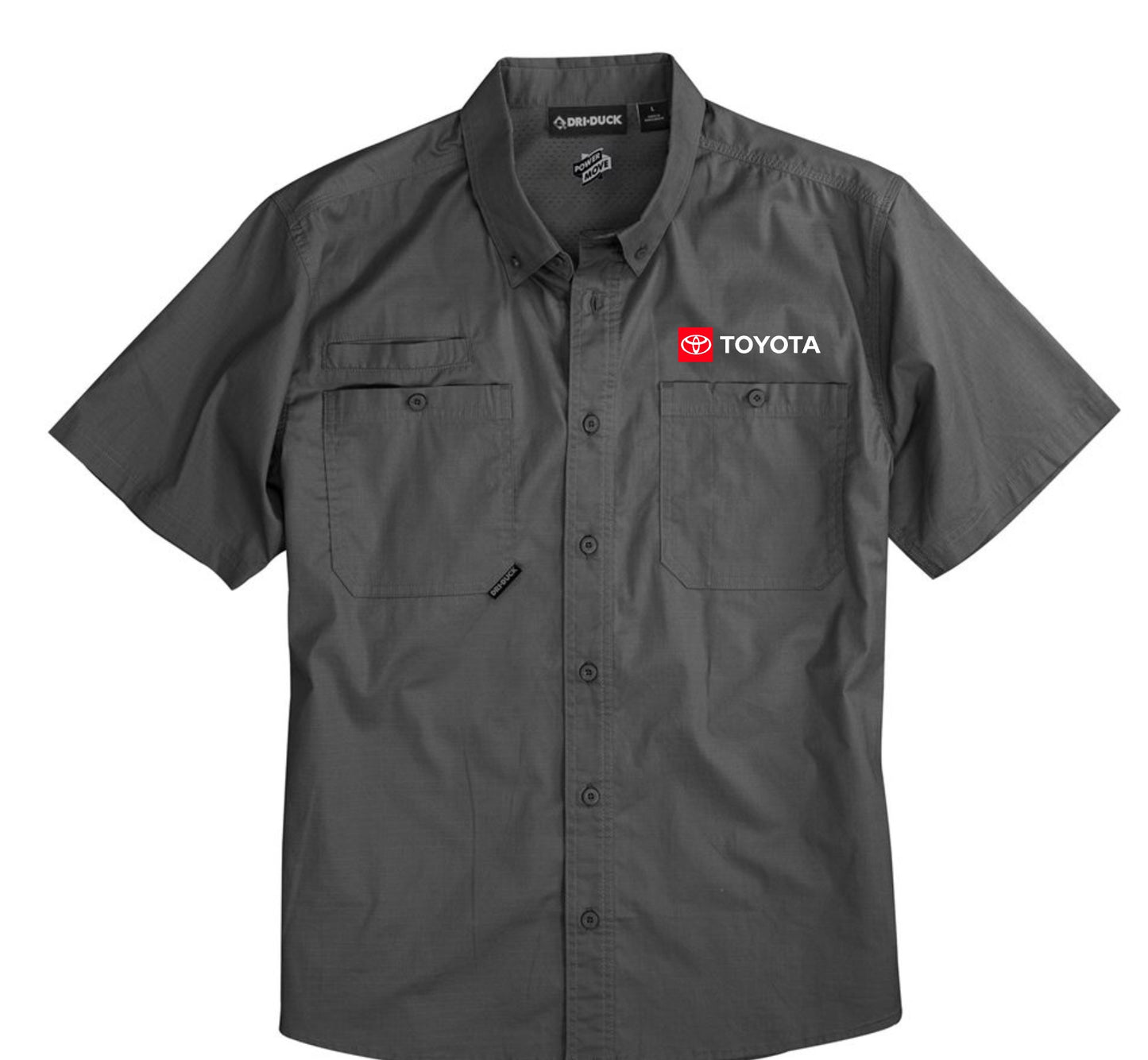 DRI DUCK Men's Craftsman Woven Shirt w/Toyota Logo