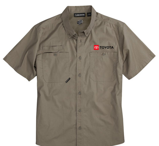 DRI DUCK Men's Craftsman Woven Shirt w/Toyota Logo