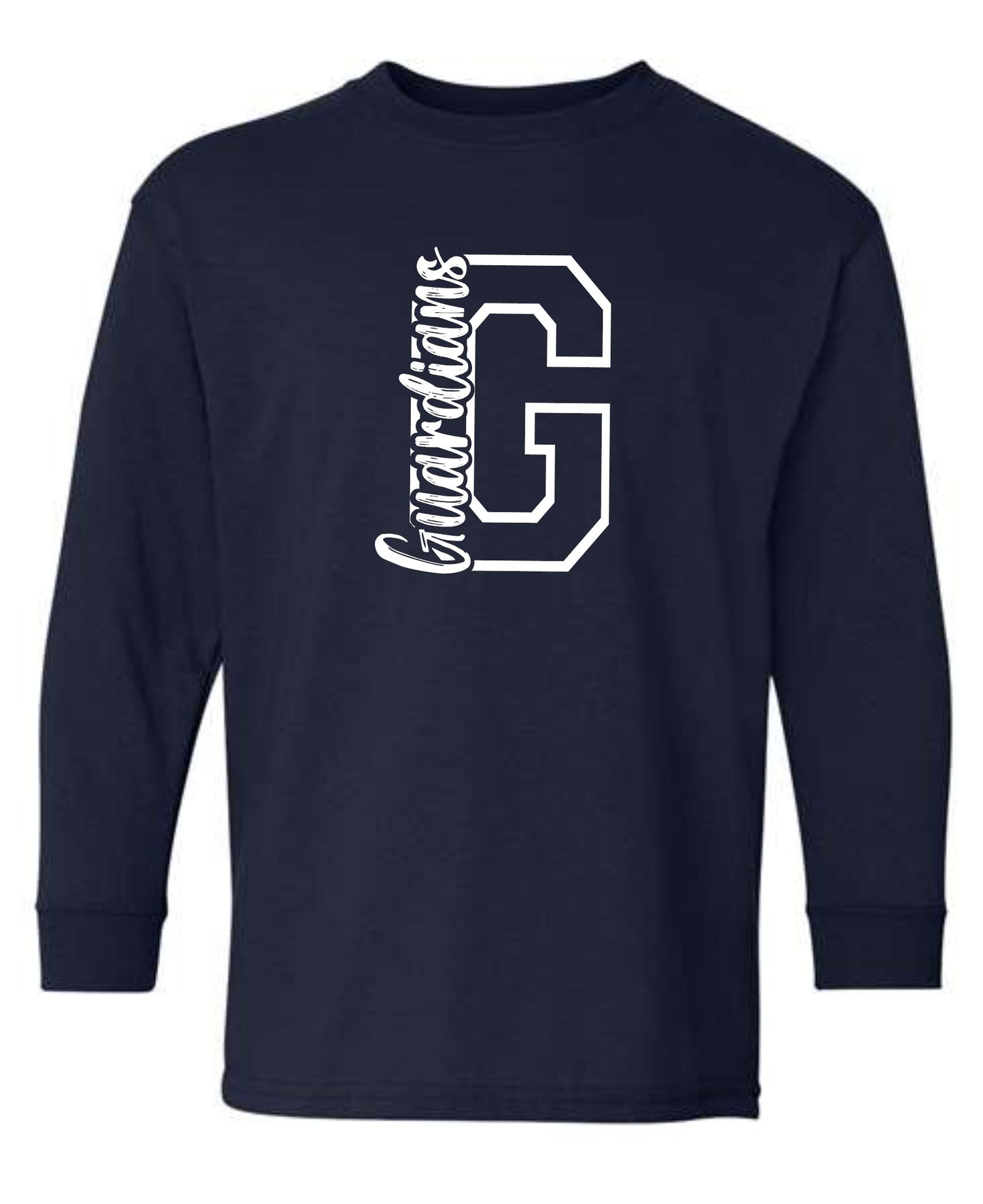 # Gracepoint Christian Academy Gildan Long Sleeve T-Shirts - NAVY