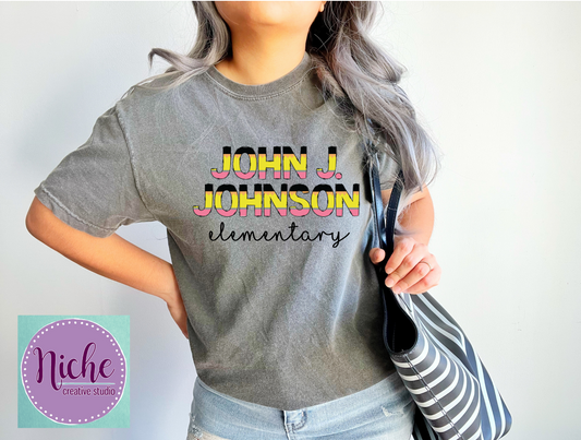 -DOO3304 John J Johnson Pencil Decal