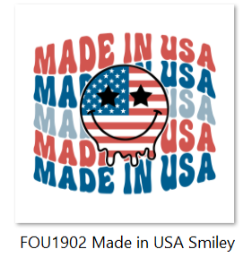 -FOU1902 Smiley Decals