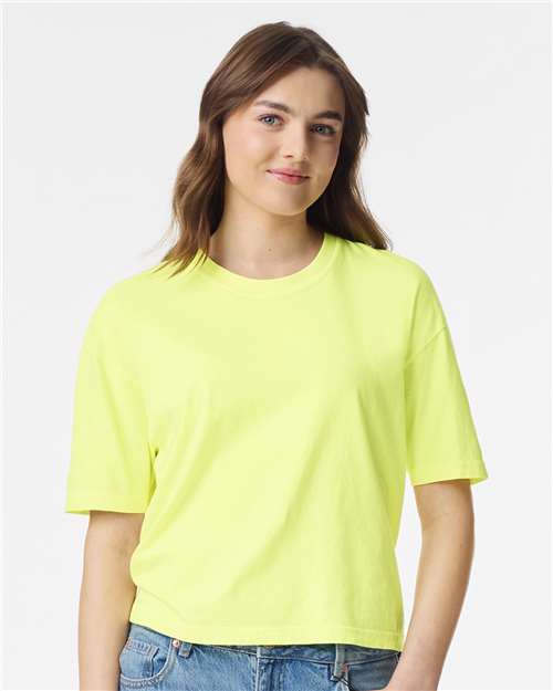 Women's Crop Boxy - Comfort Color