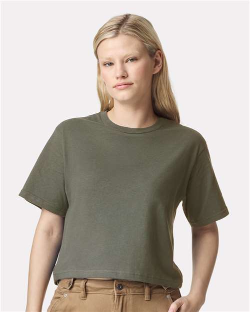 Women's Crop Boxy Tee AA102