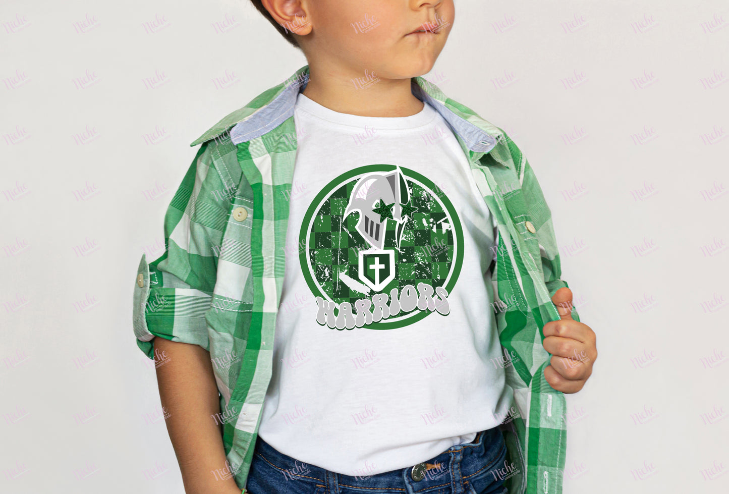 - PREP109 Preppy Mascot Warriors Decal