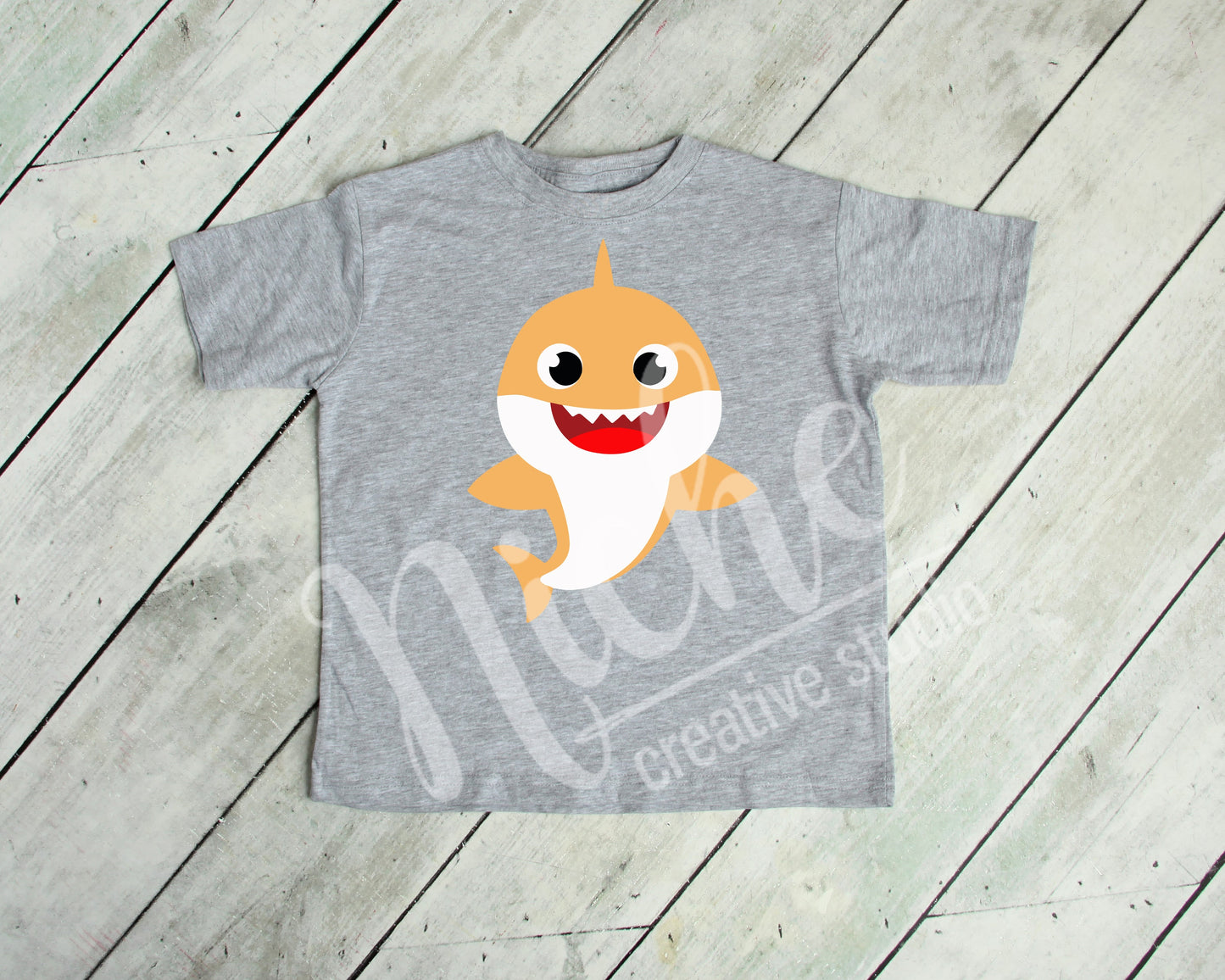 -KID2026 Orange Shark Decal