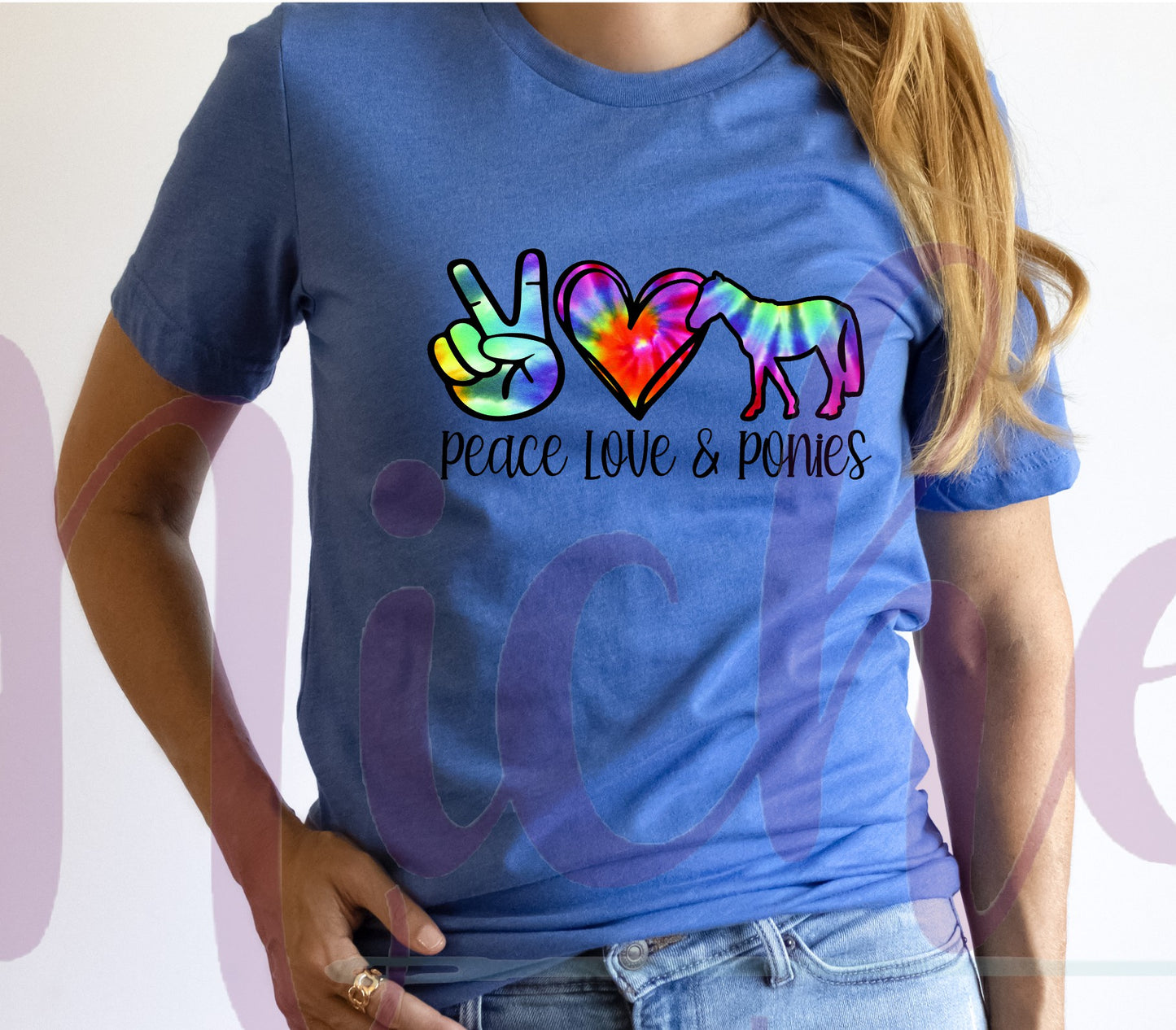 * Peace Love and Ponies Decal