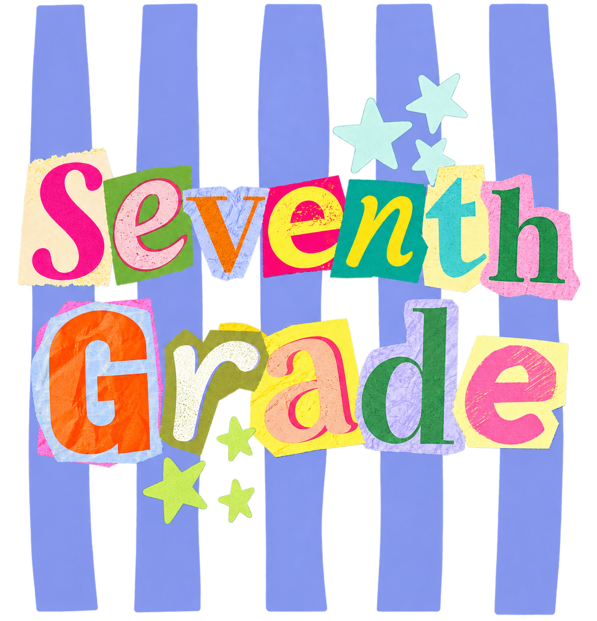Seventh Grade Teachers Decal