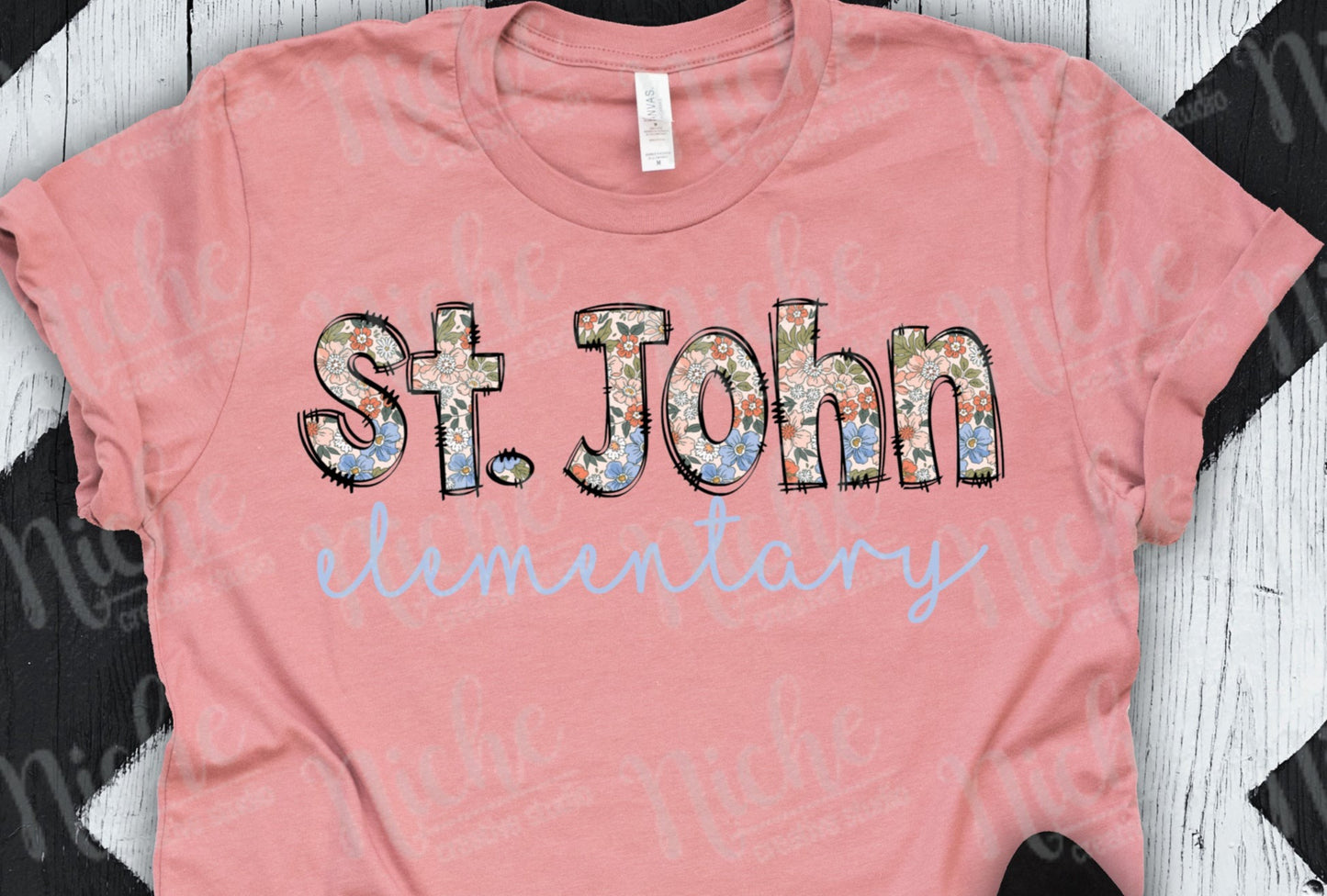 * Teacher Special - School Name Custom Decal