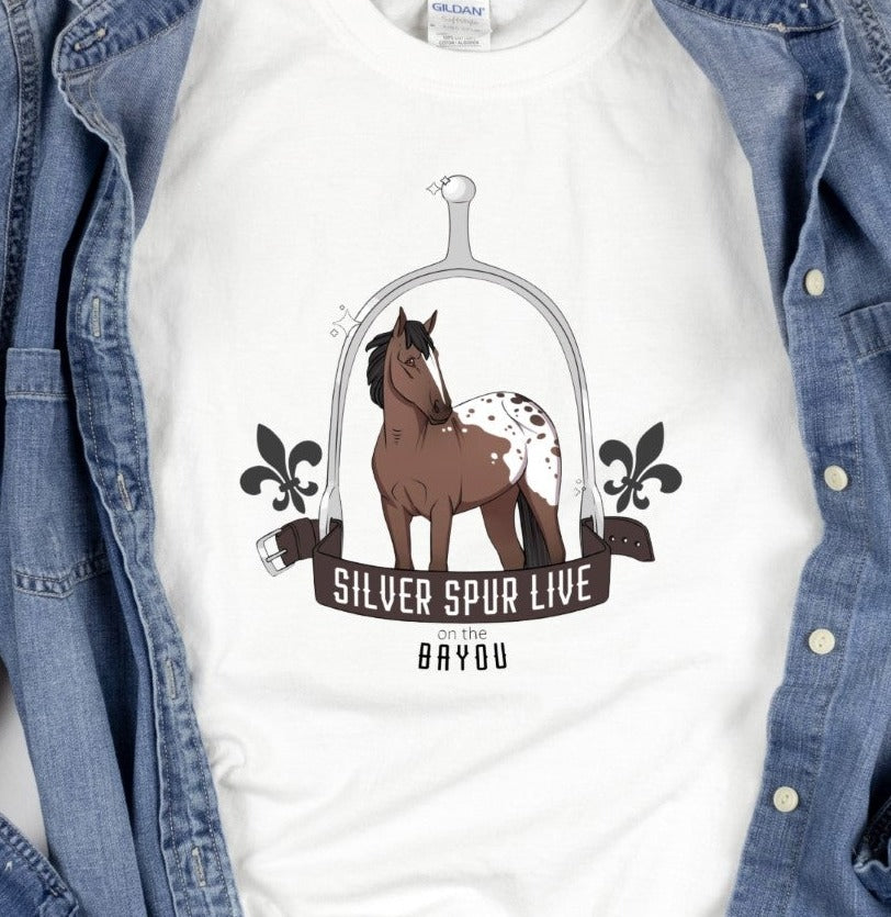 # Custom Decal for Silver Spur Riding Club (Add shirt to cart)
