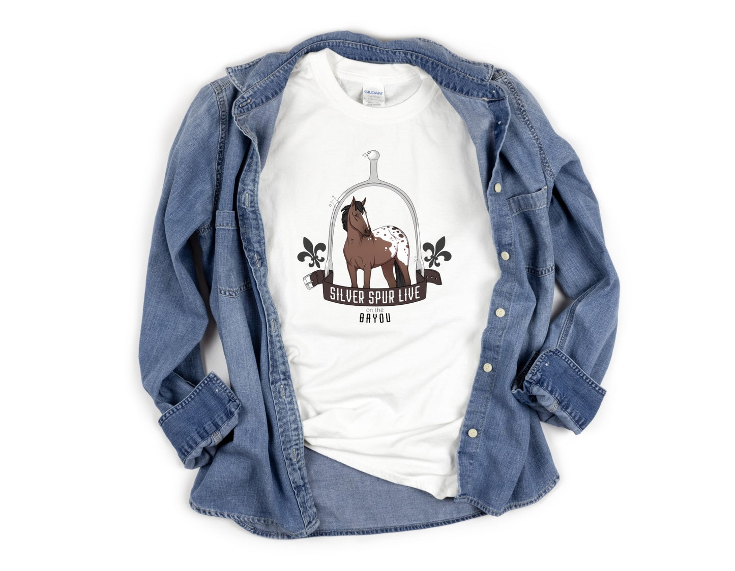 # Custom Decal for Silver Spur Riding Club (Add shirt to cart)