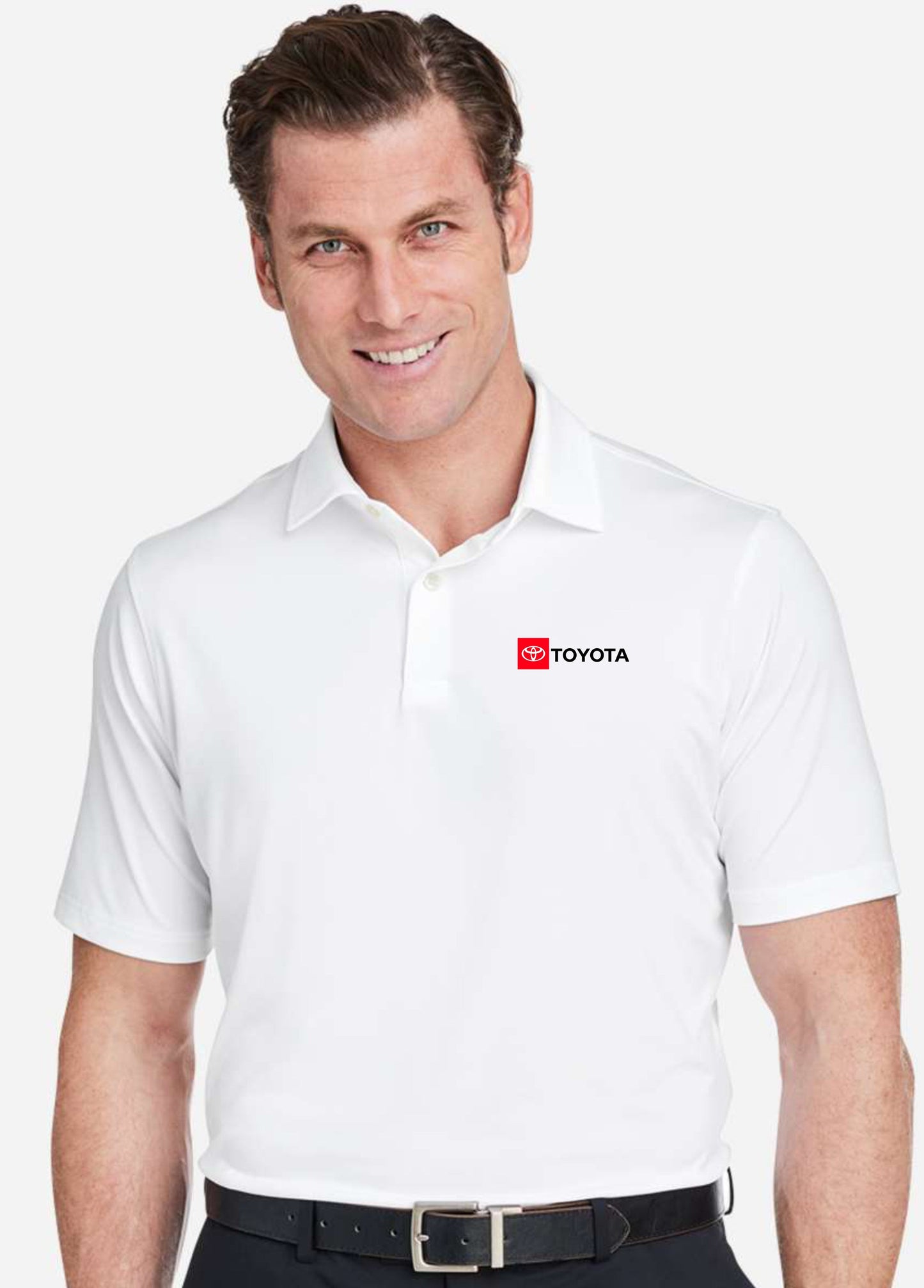 Toyota Fairway & Greene - Men's Tournament Solid Tech Polo