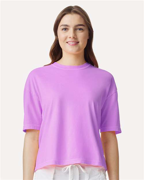 Women's Crop Boxy - Comfort Color