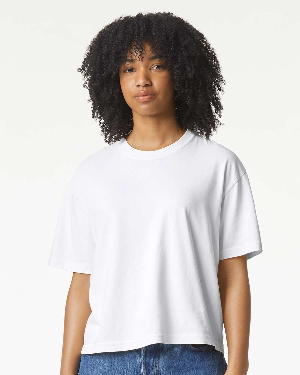 Women's Crop Boxy - Comfort Color