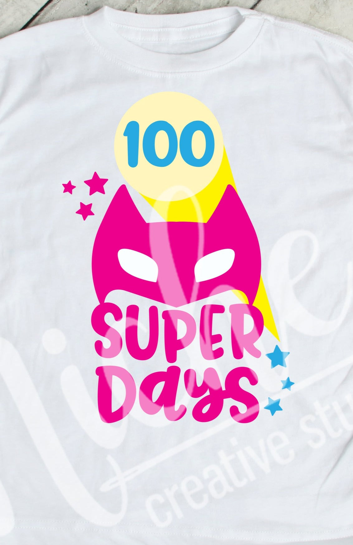 * 100 Days Bat Girl Decal