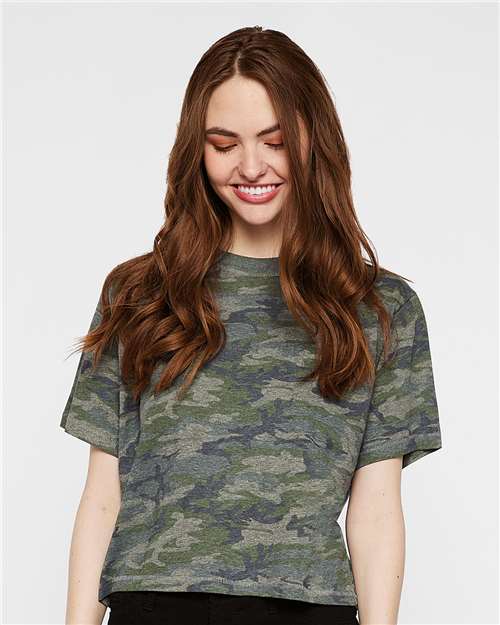 Women's Boxy Crop Tee LAT