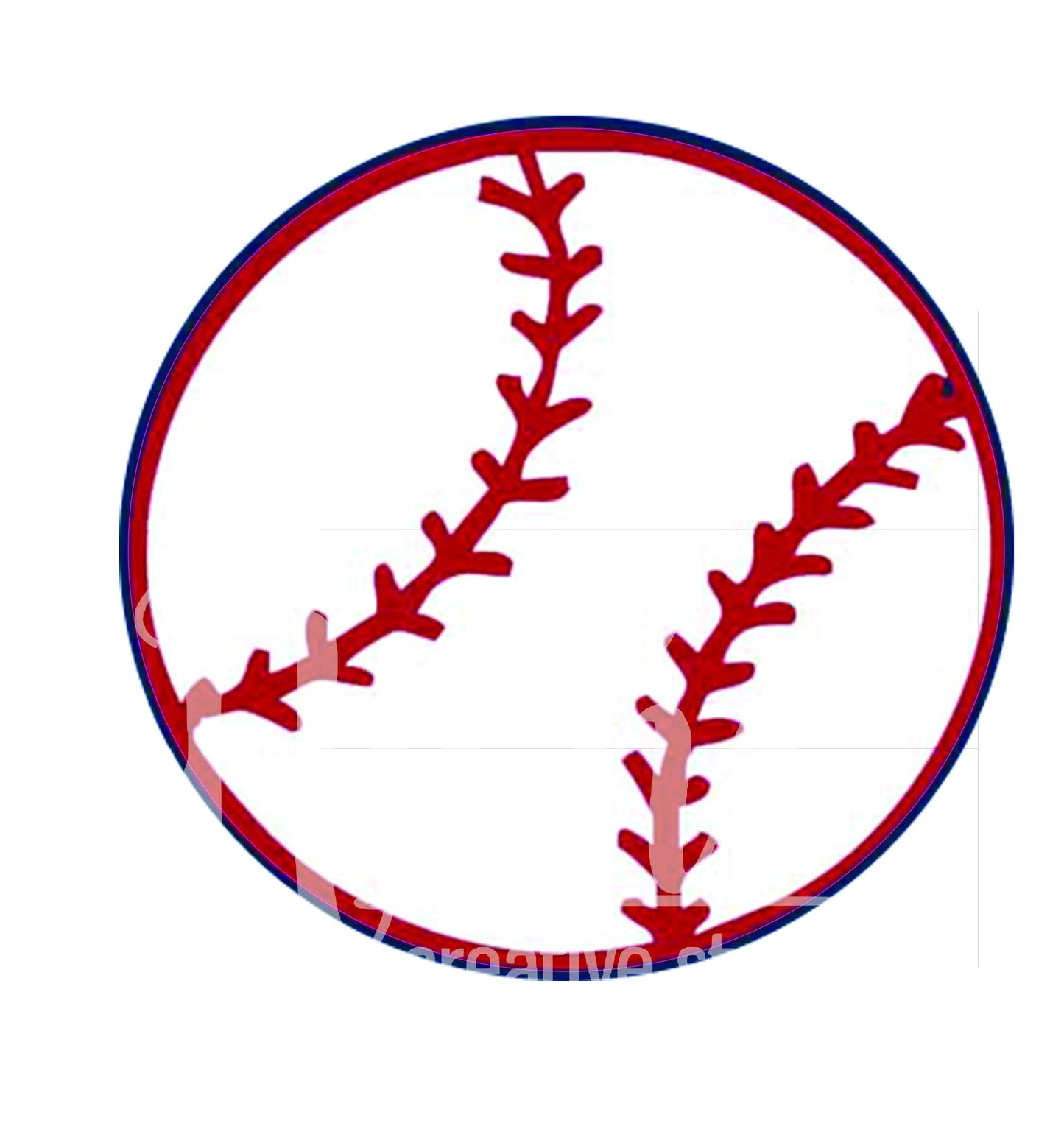 * Baseball Decal