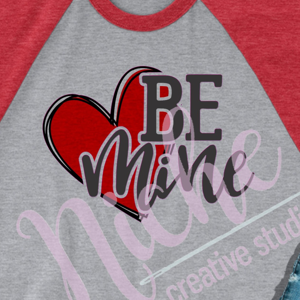 *Be Mine Solid Decal