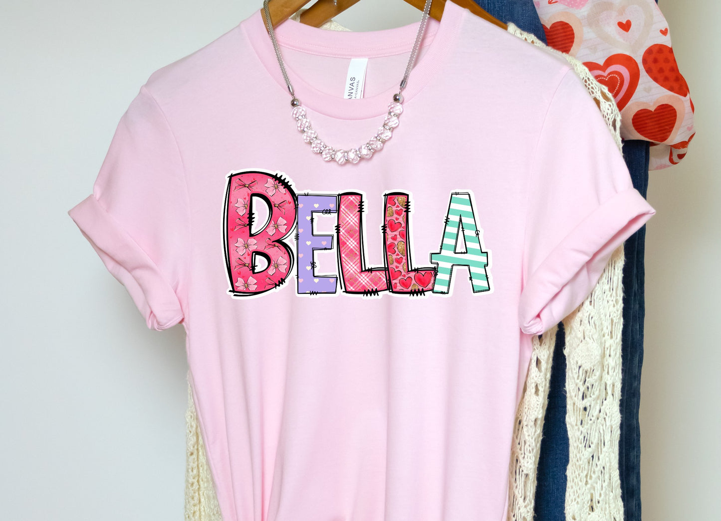 * Custom Valentine Name DECAL