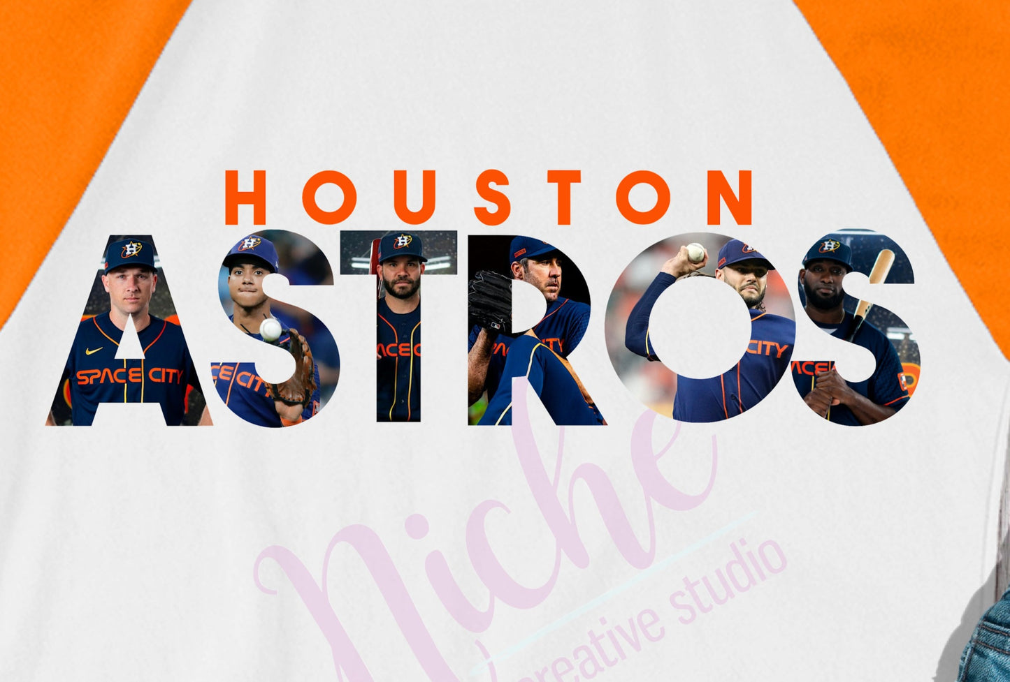 * Houston Astros Lineup Decal