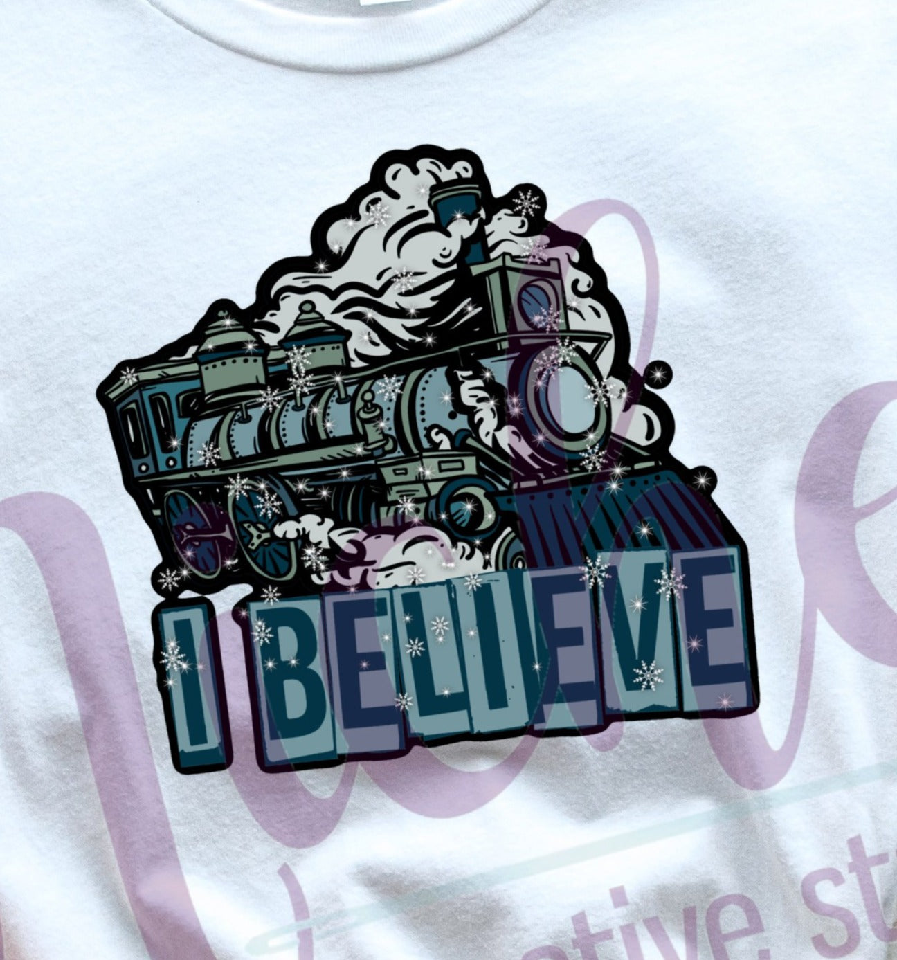 * I Believe Train Decal