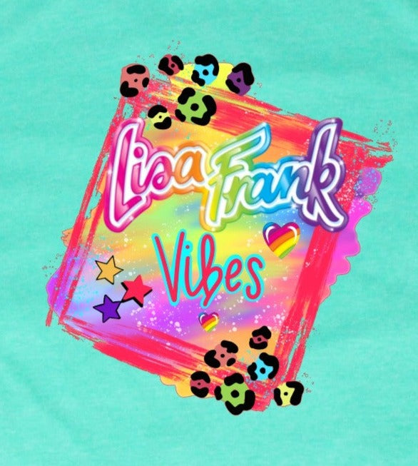 * Lisa Frank Vibes Decal