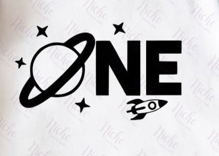 *One Space Decal