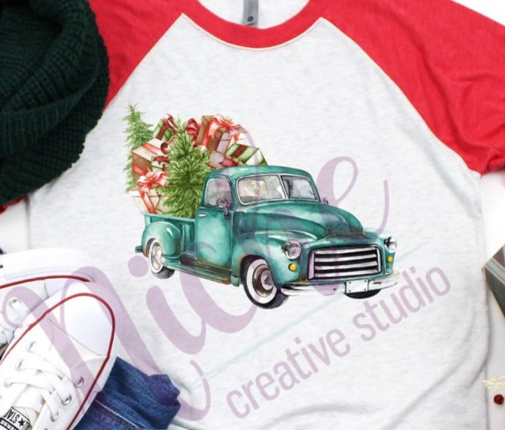 * Teal Truck 4 Decal