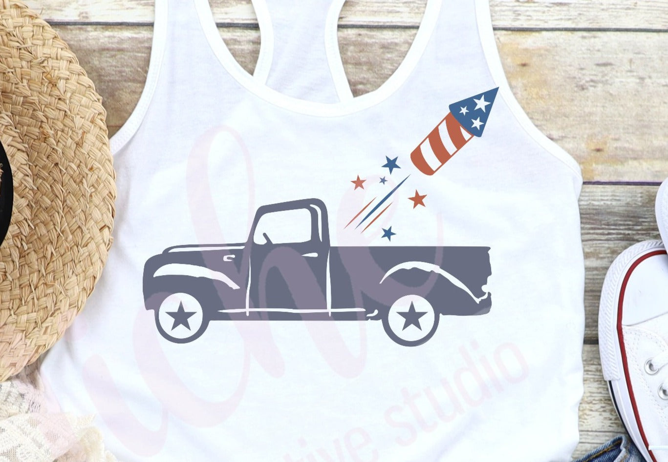* Truck Rocket Decal