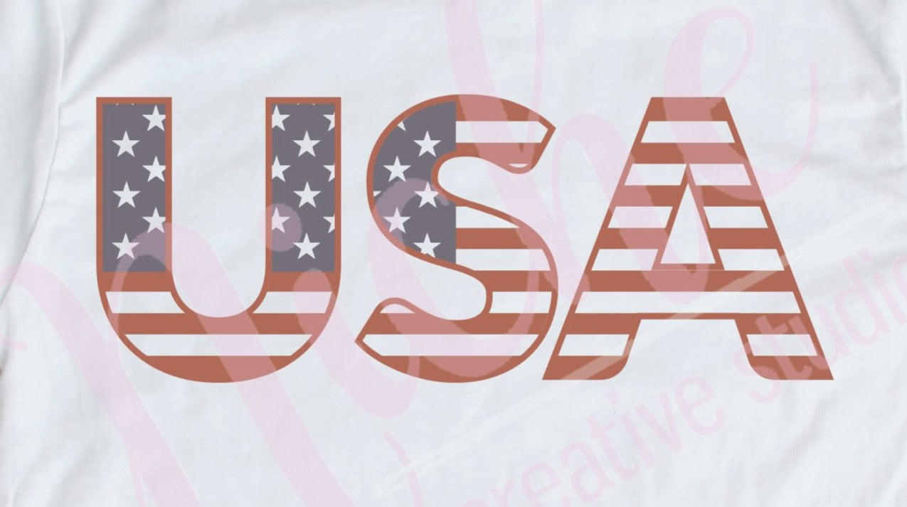 * USA Decal