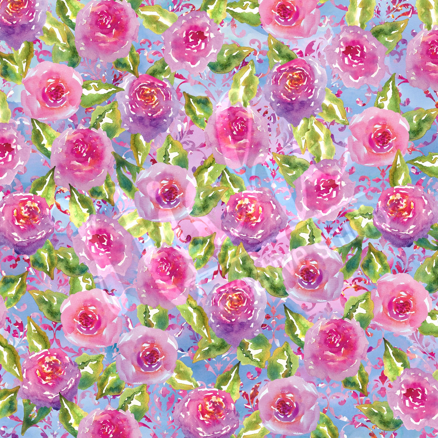 *Watercolor Florals Vinyl Collection (WFL)