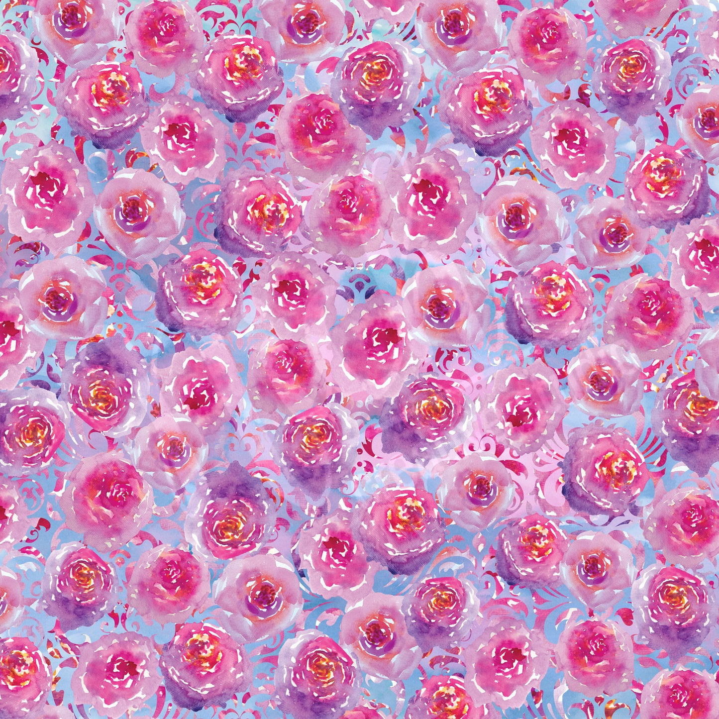 *Watercolor Florals Vinyl Collection (WFL)
