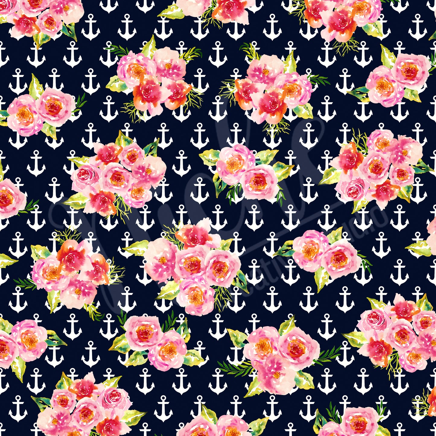 *Watercolor Florals Vinyl Collection (WFL)