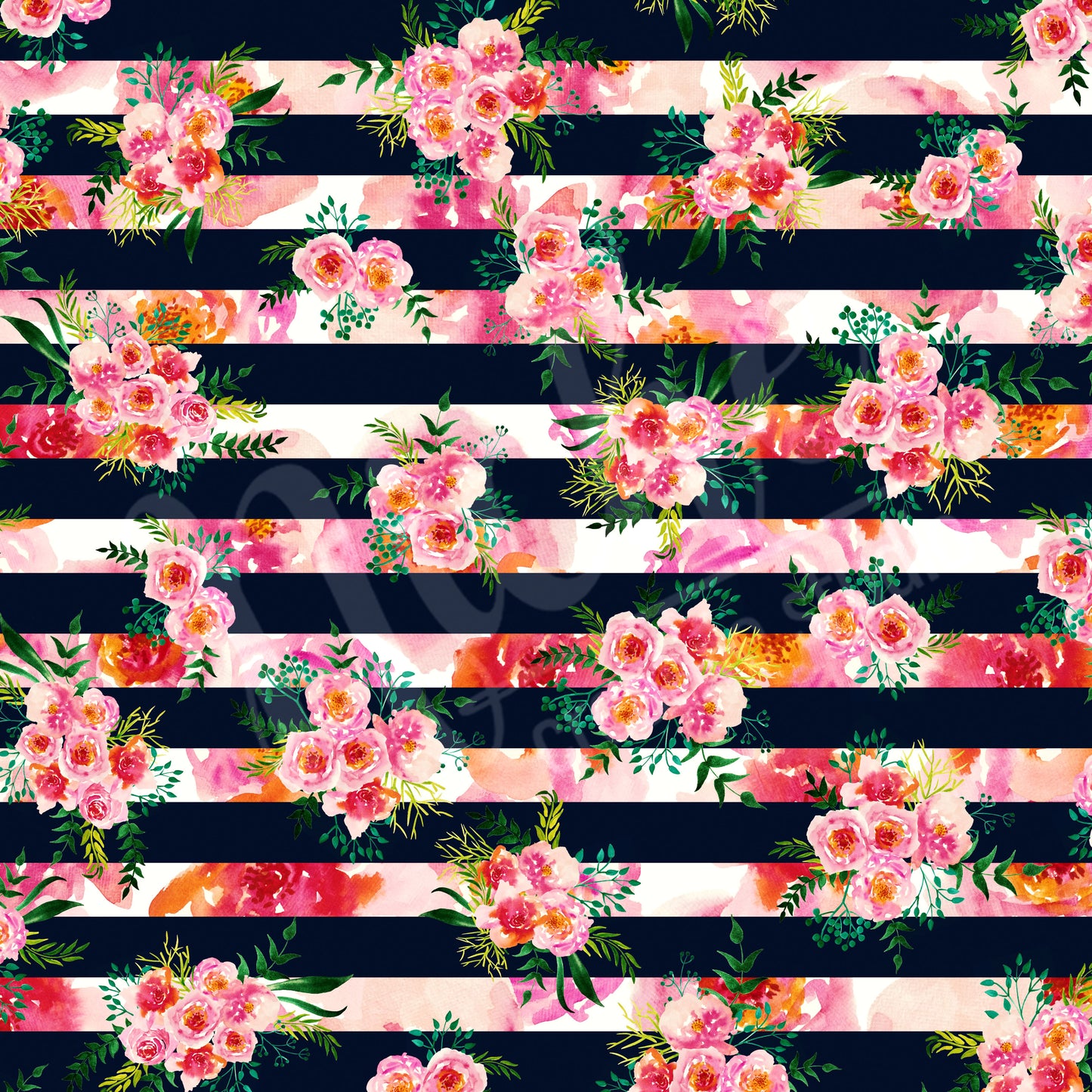 *Watercolor Florals Vinyl Collection (WFL)