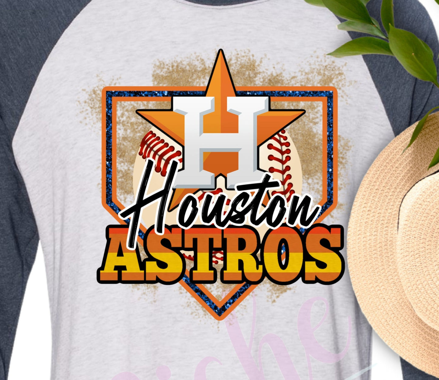 * Astros Home Plate Decal