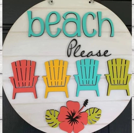 Laser-Cut Crafts Sign