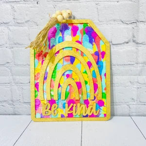 Laser-Cut Crafts Sign