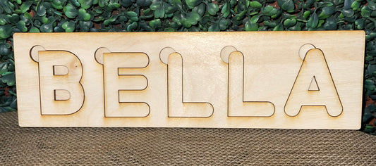 Wooden Name Puzzles