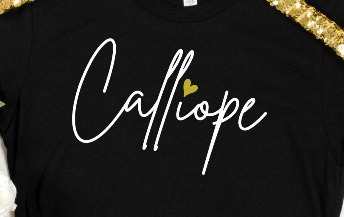Calliope Puff Design Shirt