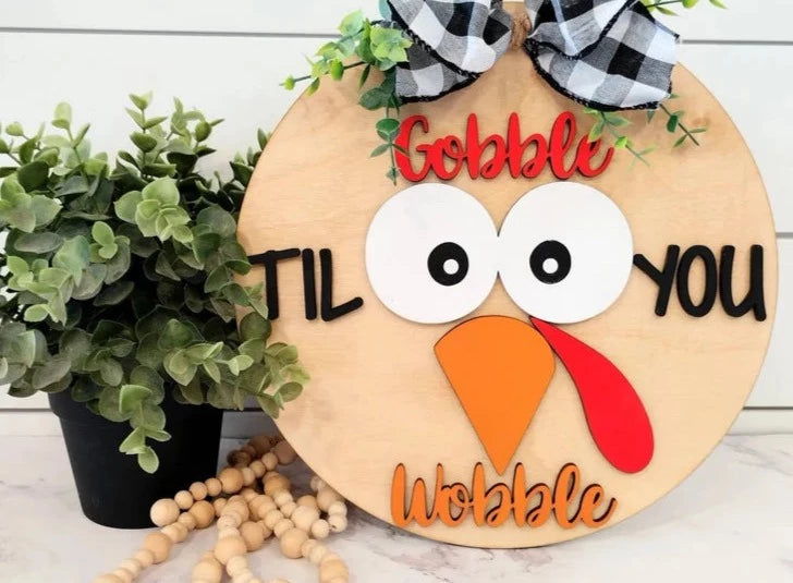 Laser-Cut Crafts Sign