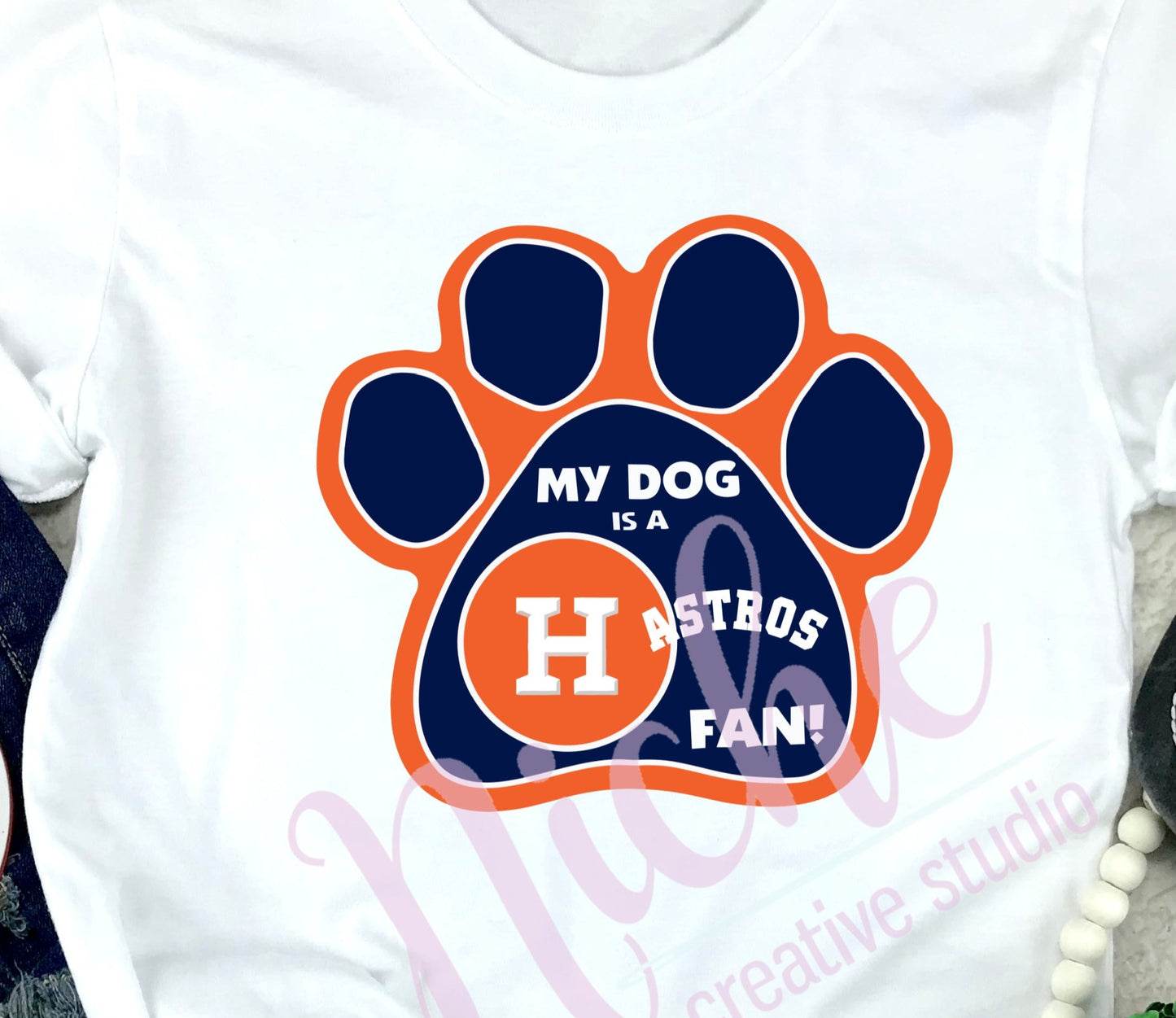 * My Dog is an Astros Fan Decal