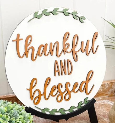 Laser-Cut Crafts Sign