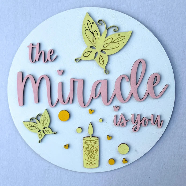Laser-Cut Crafts Sign