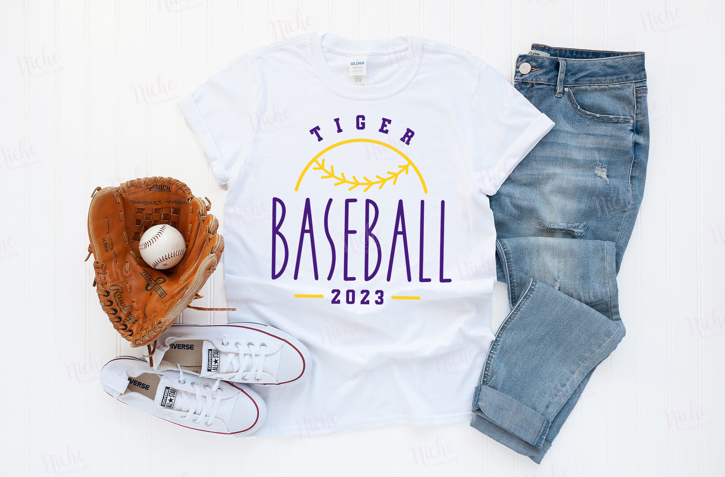 *2023 Baseball Tiger Decal