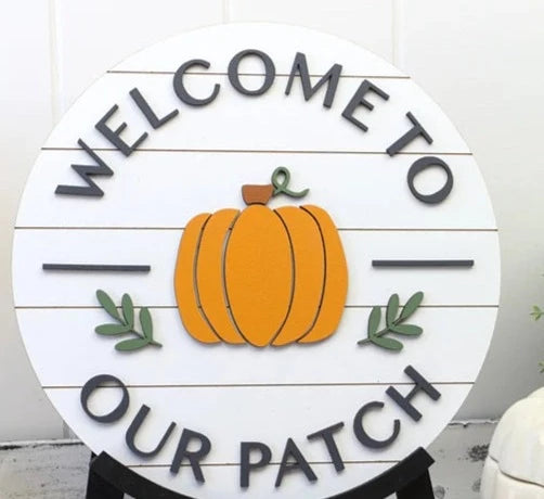Laser-Cut Crafts Sign