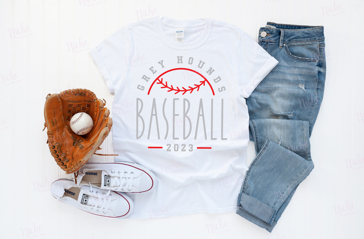 *2023 Baseball Grey Hounds Decal