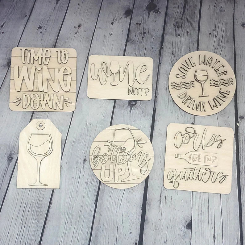 Laser-Cut Crafts Sign