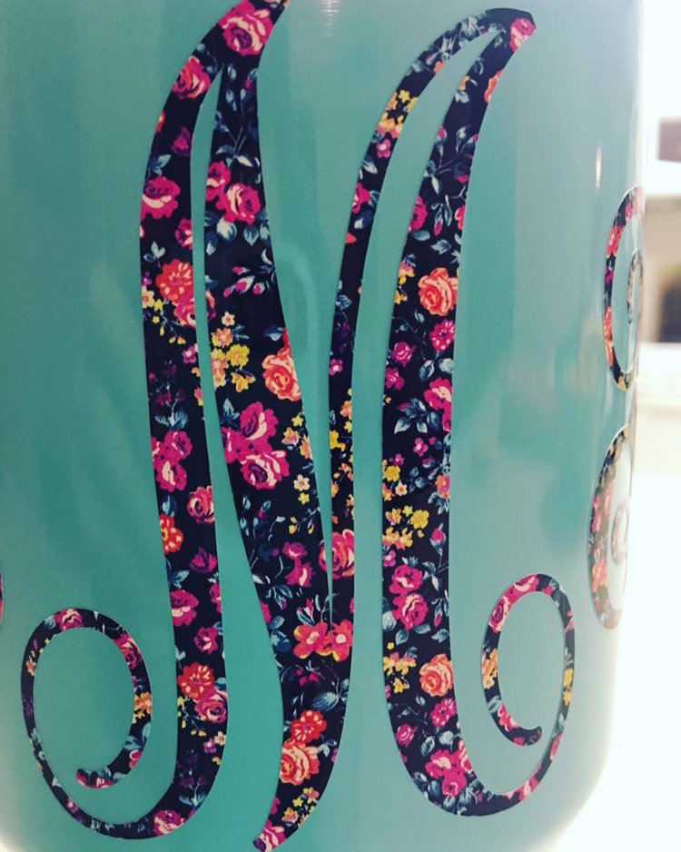 Paisley, and Polka Dots, and Paw prints...OH MY! Living in the world of PRINTED VINYL!