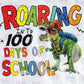 -1018 100 Days Dino Roar Decal