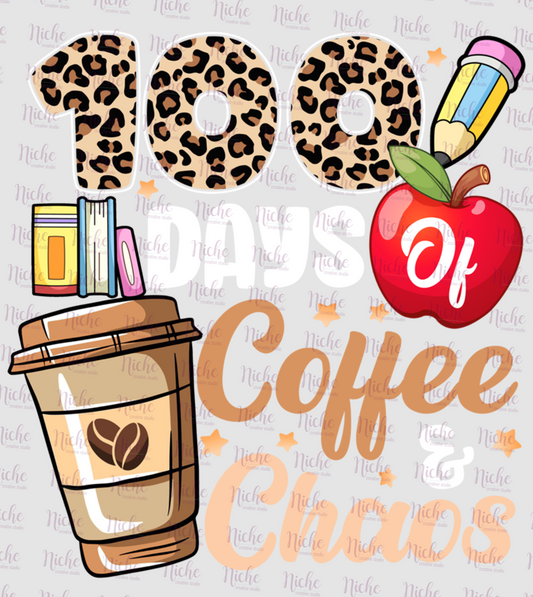 -1026 100 Days of Coffee and Chaos Decal