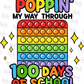 -1042 100 Poppin Days Decal